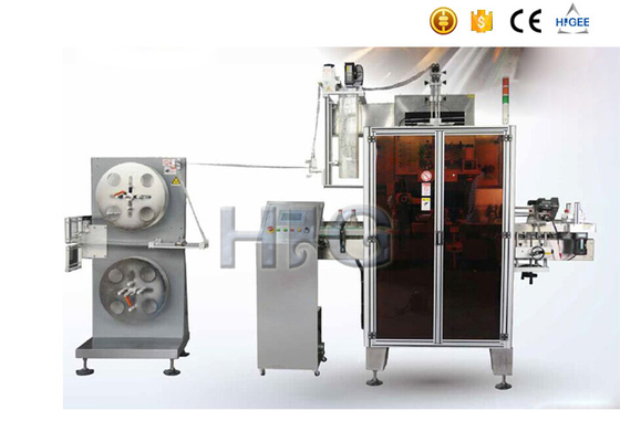China Schrumpfschlauch-Etikettiermaschine, Ärmel-Aufkleber-Applikator mit Schrumpftunnel fournisseur