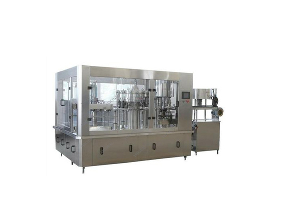 China Automatische Fruchtsaft-/Wasser-Flüssigkeits-füllende Ausrüstungs-Bier-Flaschenabfüllmaschine mit Verpackenfunktion fournisseur