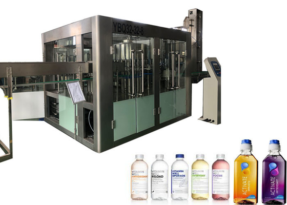 China 550-ml-automatische Wasser-Füllmaschine für Haustier-Plastikflasche, niedriges Laufgeräusch fournisseur