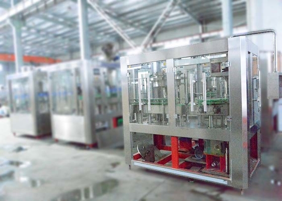 China Kopf-Dreipunkt- Aussteuerungs-System der Bier-Blechdose-Füllmaschine-4 versiegelndes fournisseur