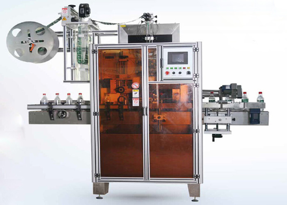 China Eingangsleistung CER Cetificated der Schalen-automatisches Ärmel-Etikettiermaschine-200BPM der Geschwindigkeits-3.5KW fournisseur
