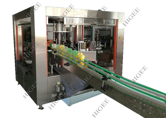 China Glas-automatische klebende Maschine Cantainer, heiße Schmelzkleber-Maschine für Flaschen-Dosen fournisseur